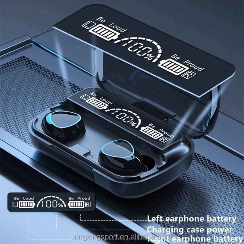 M10 Wireless Bluetooth Earbuds &amp;amp Bluetooth Earphones Noise Cancellation Hifi Quality View Gallery - Pakistan