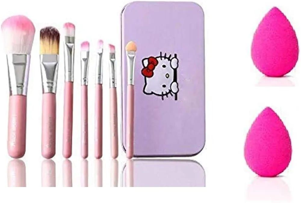 (8 in 1 ) Makeup Brush Set &amp;amp; Blender Deal