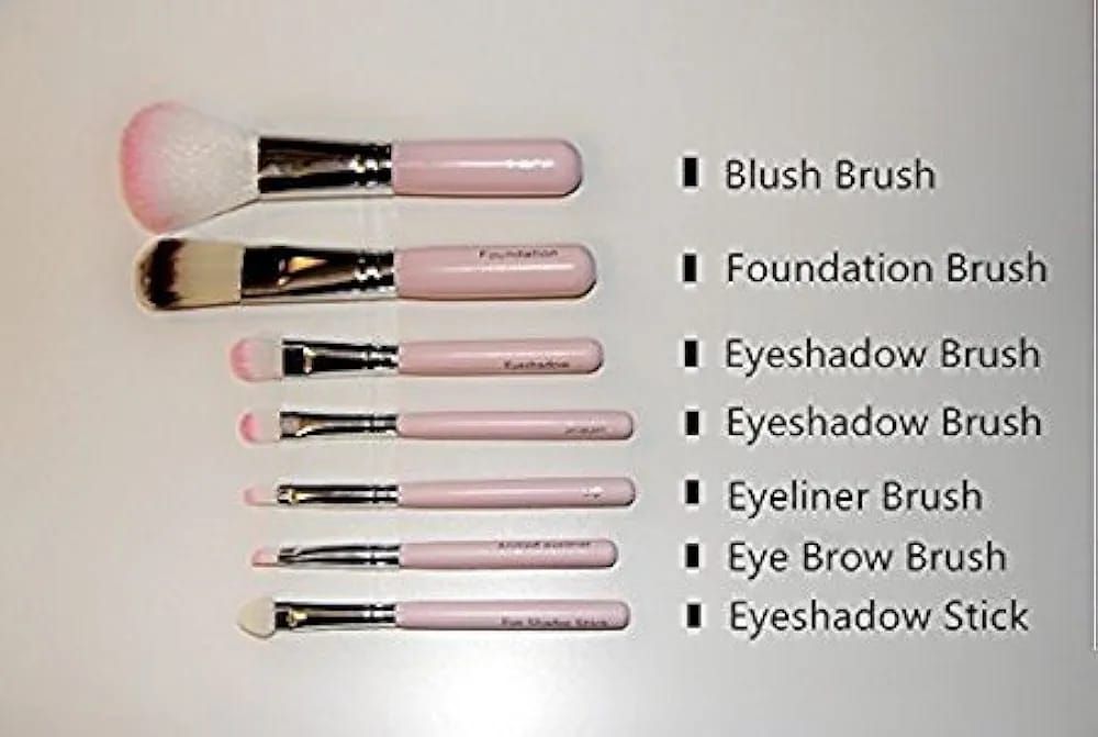 (8 in 1 ) Makeup Brush Set &amp; Blender Deal View Gallery - Pakistan