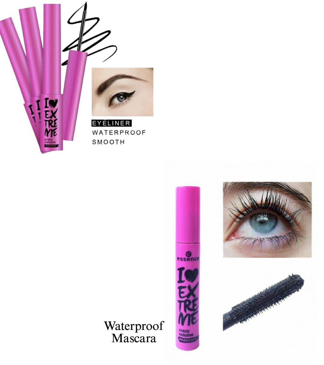 ( Pack of 2 ) Waterproof Mascara &amp;amp; Liner Deal,
