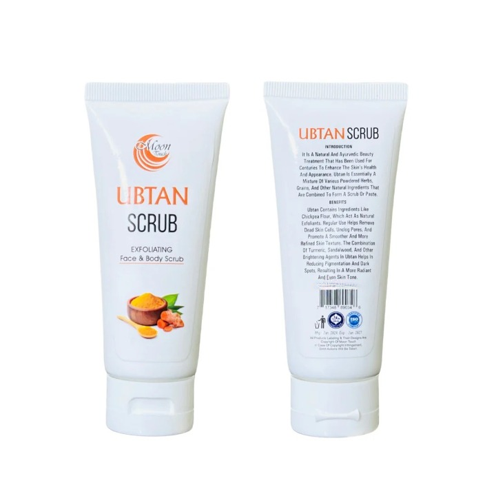 Ubtan Scrub exfoliating face and body Scrub View Gallery - Pakistan