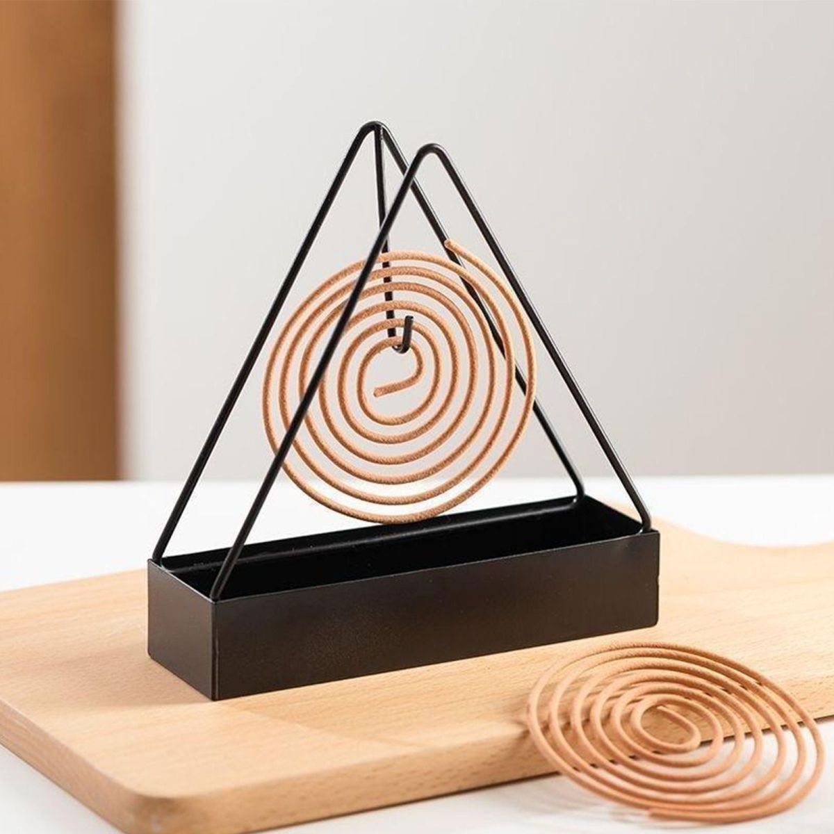 Triangular Mosquito Coil Holder, Spiral Mosquito Coil Holder Insect Repellent Incense Rack (random color) View Gallery - Pakistan