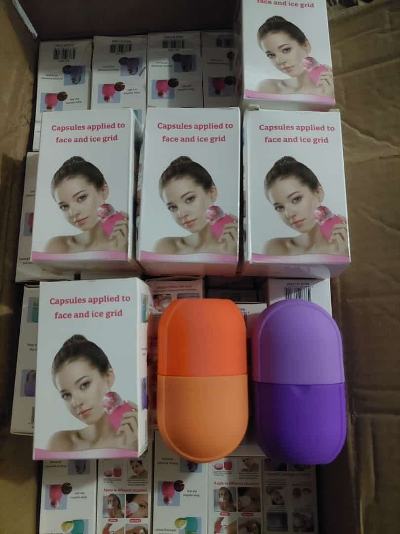 (with box ) Face Ice Roller To Enhance Skin Glow Shrink &amp;tighten Pores Reusable Facial Ice Roller Face Ice Treatment (random Color) View Gallery - Pakistan