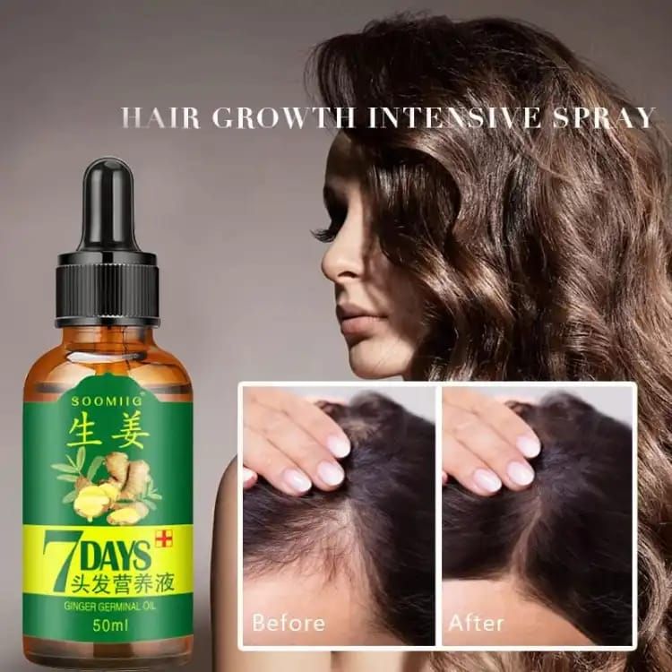 original 7 Days Hair Growth Germinal Serum Oil (30ML) View Gallery - Pakistan