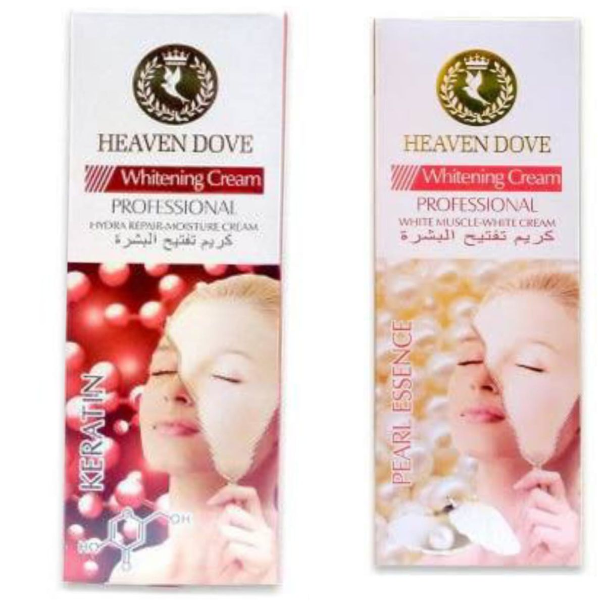 Heaven Dove Whitening Cream Tube View Gallery - Pakistan