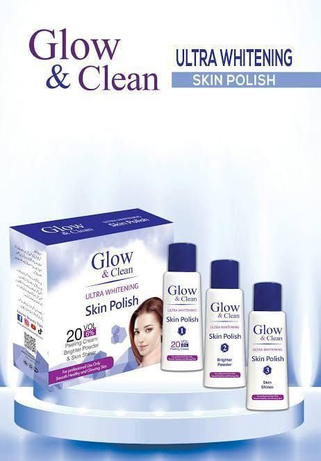 Glow &amp; Clean Ultra Whitening Skin Polish Kit View Gallery - Pakistan