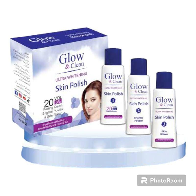 Glow &amp; Clean Ultra Whitening Skin Polish Kit View Gallery - Pakistan