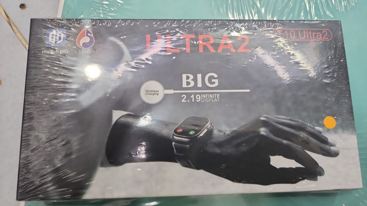 Ultra 2 Smart Watch |  T10 Ultra 2 Watch Big Screen 2.20 infinite Display Bluetooth Call Game Heart Rate Sleep Monitoring Smart Watch (Random Color) View Gallery - Pakistan