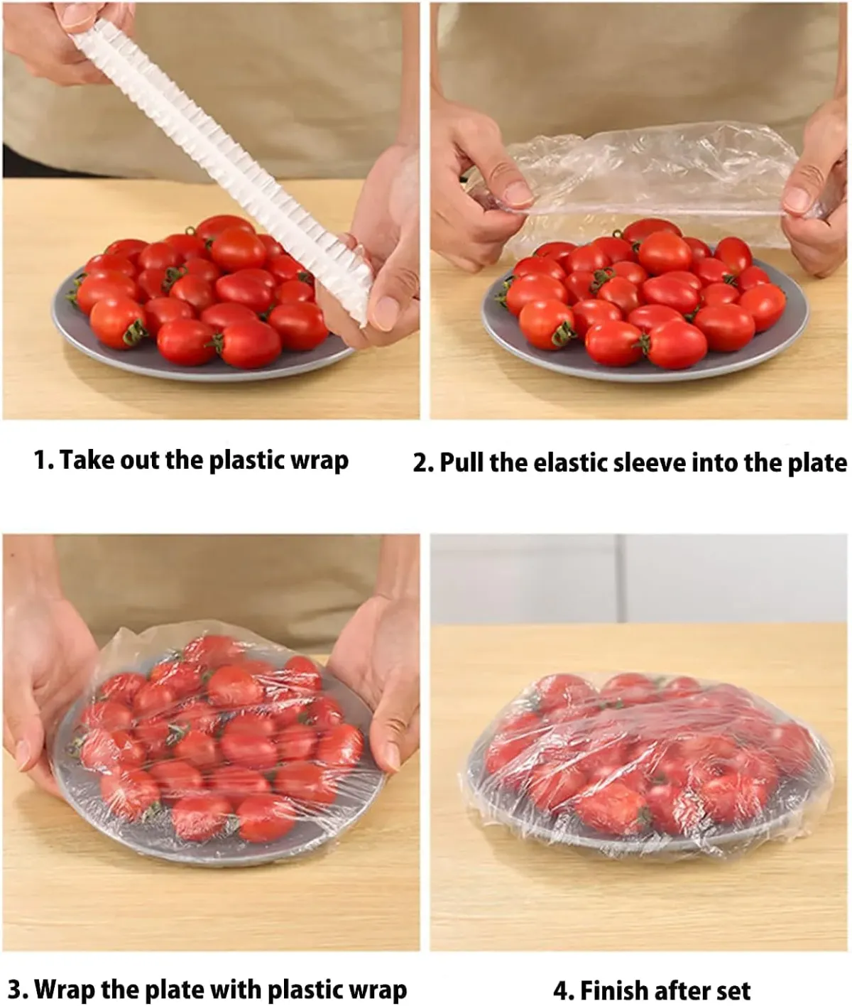 100 pcs Disposable Food Cover Plastic Shopper Bags View Gallery - Pakistan