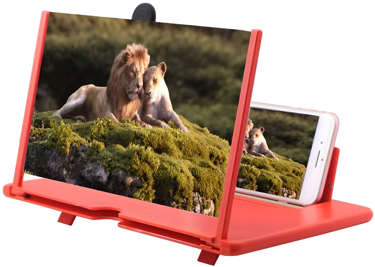 F3 Mobile Screen Magnifier | Magnify the mobile Screen for large display - 7 inch (Random color ) View Gallery - Pakistan