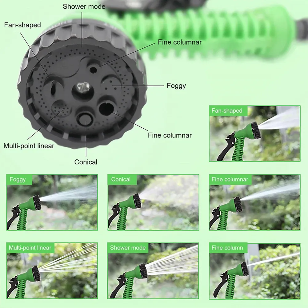 Magic Hose Pipe 50 Ft for Home, Lawn and car wash (Random Color) View Gallery - Pakistan