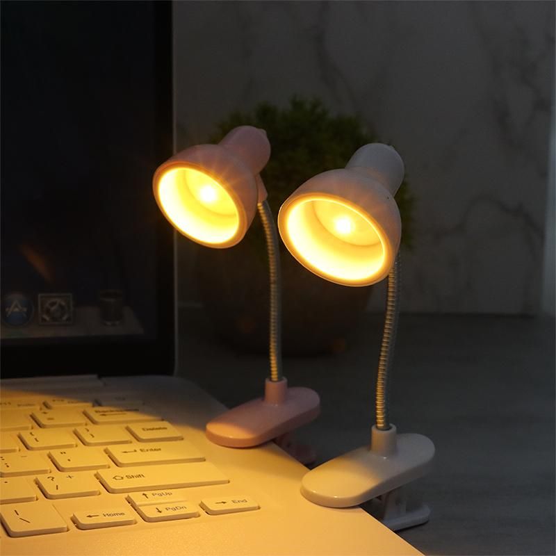 1Pc Mini Led Clamp Reading Lamp Night Lights (Random color) View Gallery - Pakistan