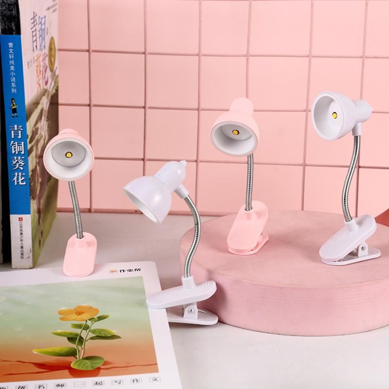 1Pc Mini Led Clamp Reading Lamp Night Lights (Random color) View Gallery - Pakistan