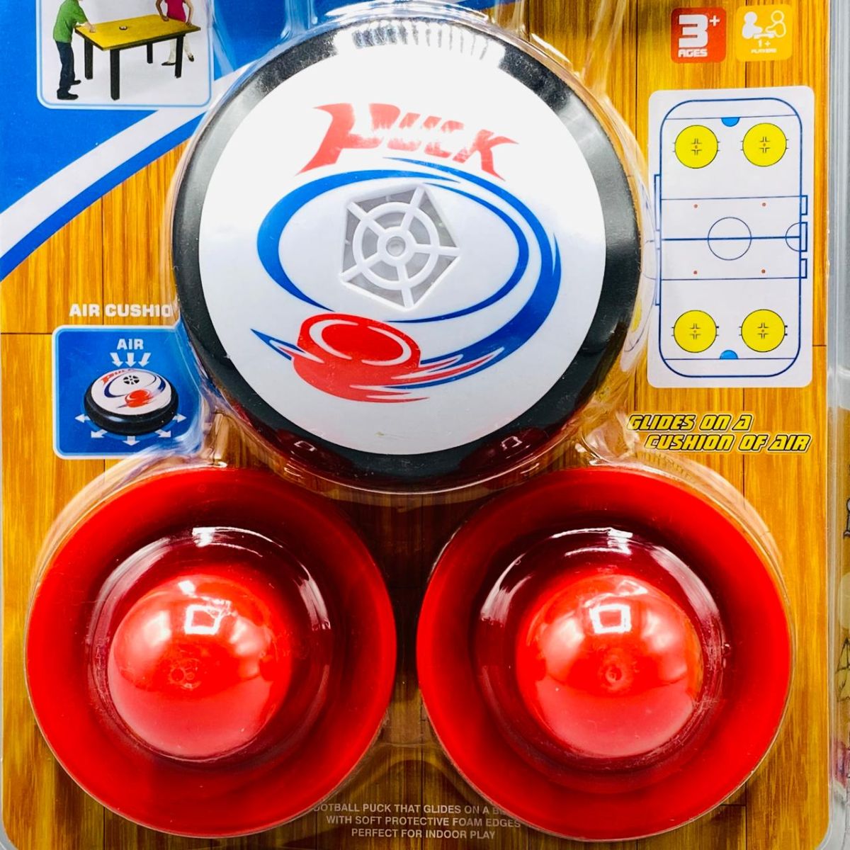 Ice Hockey Air Power (Battery Operated) for Kids with Air Cushion 2 player Game View Gallery - Pakistan