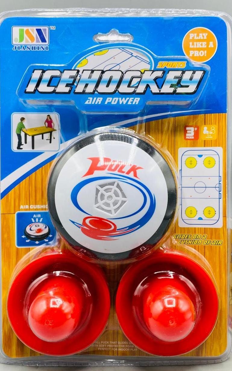 Ice Hockey Air Power (Battery Operated) for Kids with Air Cushion 2 player Game View Gallery - Pakistan