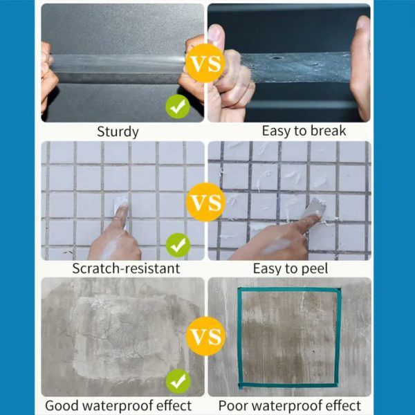 Hydra Waterproof Agent | Super Strong Invisible Waterproof Anti-leakage Agent | Instant Repair Waterproof Anti-leakage Agent with brush - 250g View Gallery - Pakistan