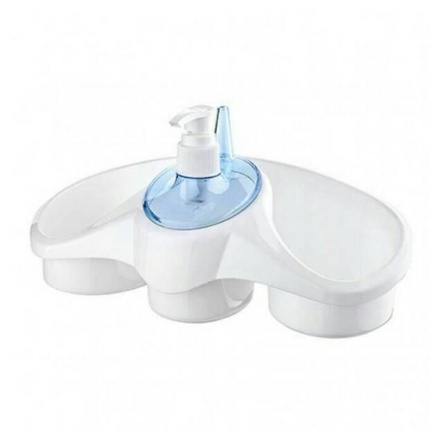 3 In 1 Soap Dispenser And Sponge Holder Sponge Holder For Kitchen  - Plastic - 1 Pc(random color ) View Gallery - Pakistan