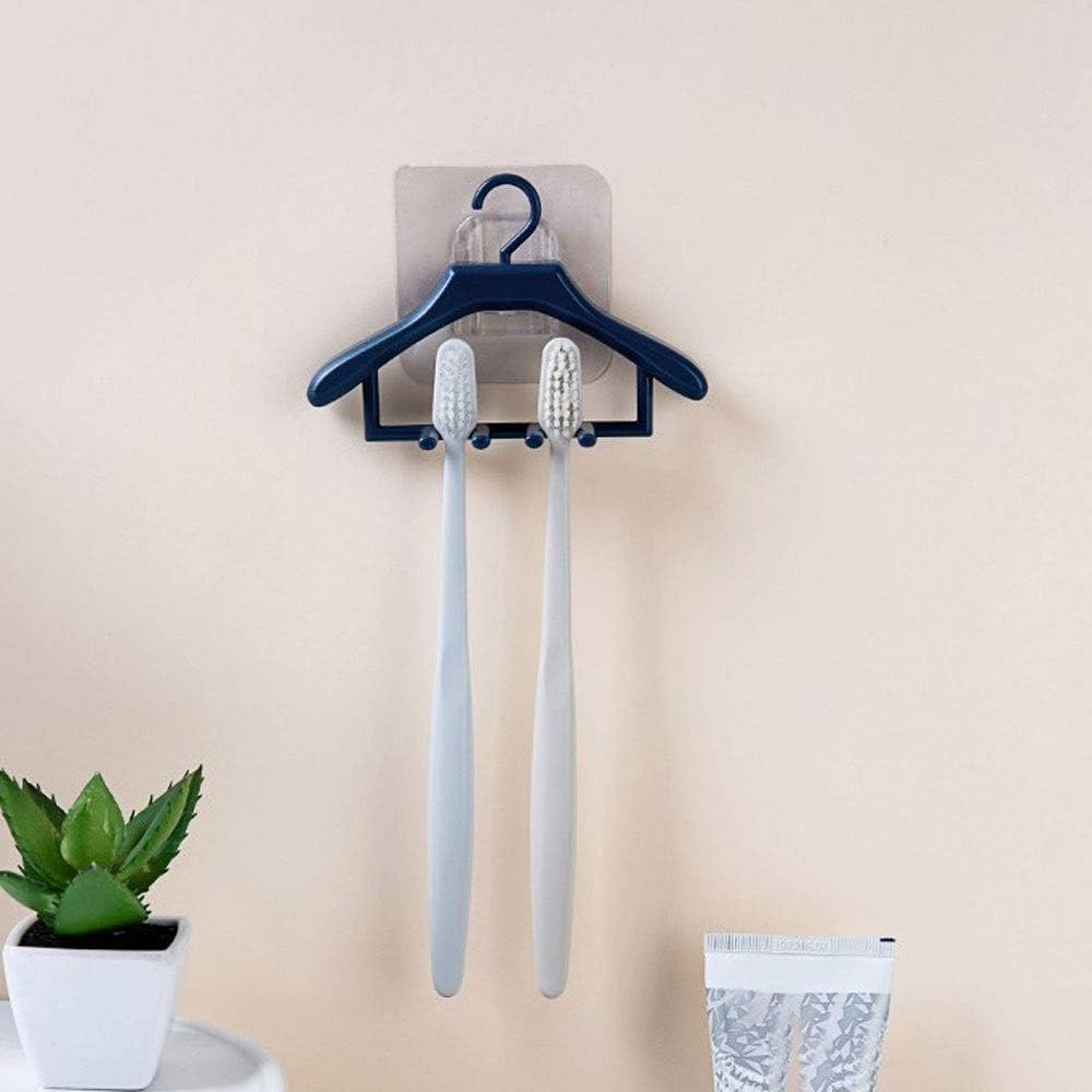 1pcs Toothbrush Holders Wall Mounted Hangers Style Toothbrush Holder Tooth Brush Razor Organizers Holder Bathroom Accessories(random color ) View Gallery - Pakistan