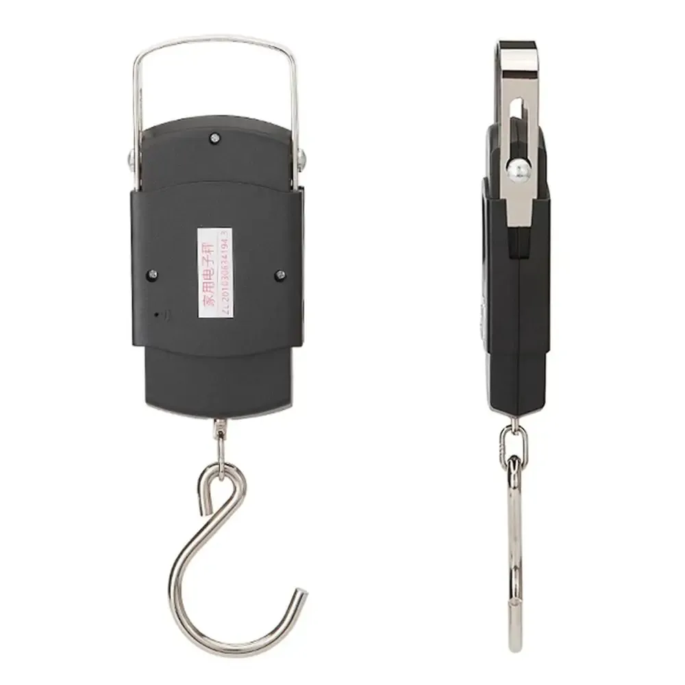 50kg Digital LED Screen Luggage Weight Scale Luggage Weighing Machine Digital Weighing Machine For Luggage Scale Heavy Duty Portable (50kg110lb) Black View Gallery - Pakistan