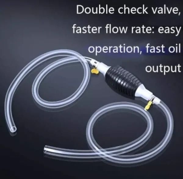 Multipurpose Liquid Transfer Pump | Portable Manual Oil, Water, Fuel Hand Transfer Pump - 5 ft (random color ) View Gallery - Pakistan