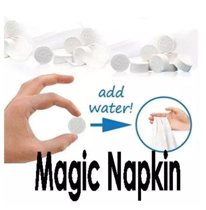 Pack of 10 pcs Magic Compressed Towel Tissue View Gallery - Pakistan