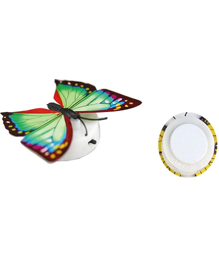 Glow In The Dark 3D Led Butterfly Night Light Led Color Changing for Kids Room (1 PCs Butterfly) View Gallery - Pakistan