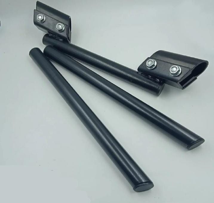 3 piece handle for motorcycle universal (Color Black) View Gallery - Pakistan