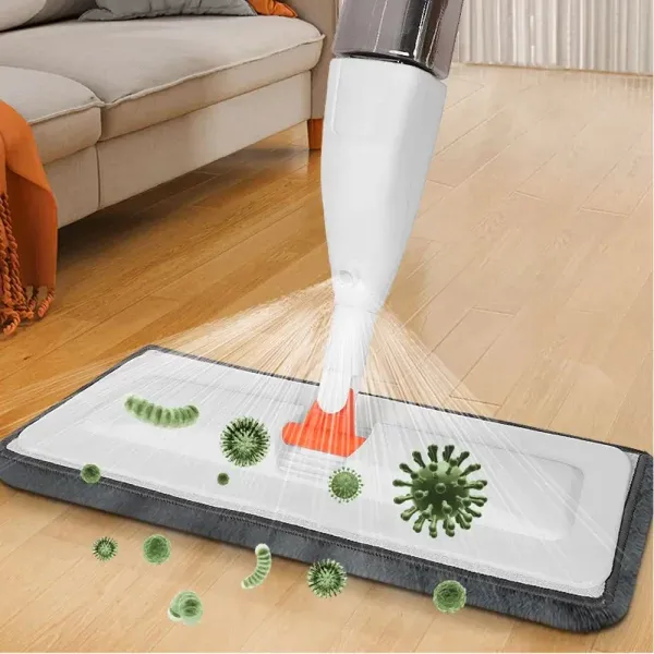 Multifunctional Floor 360 Degree Mop with Removable Washable Cleaning Pad and Integrated Water Spray Mechanism View Gallery - Pakistan