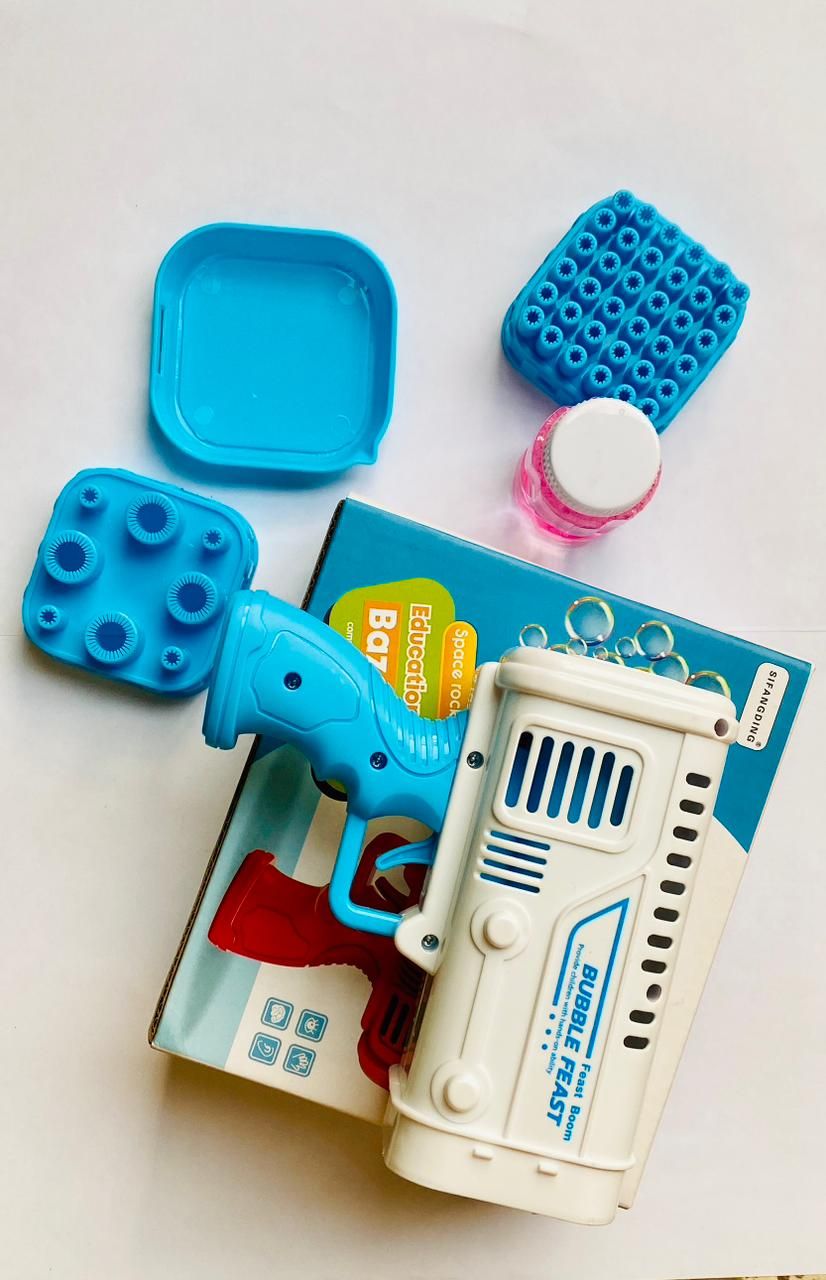 36 / 8 hole bazooka bubble Water gun | Bazooka Water Bubble Gun Toy for Kids, toddlers | Out door Fun Water Spray Gun (Random color) View Gallery - Pakistan