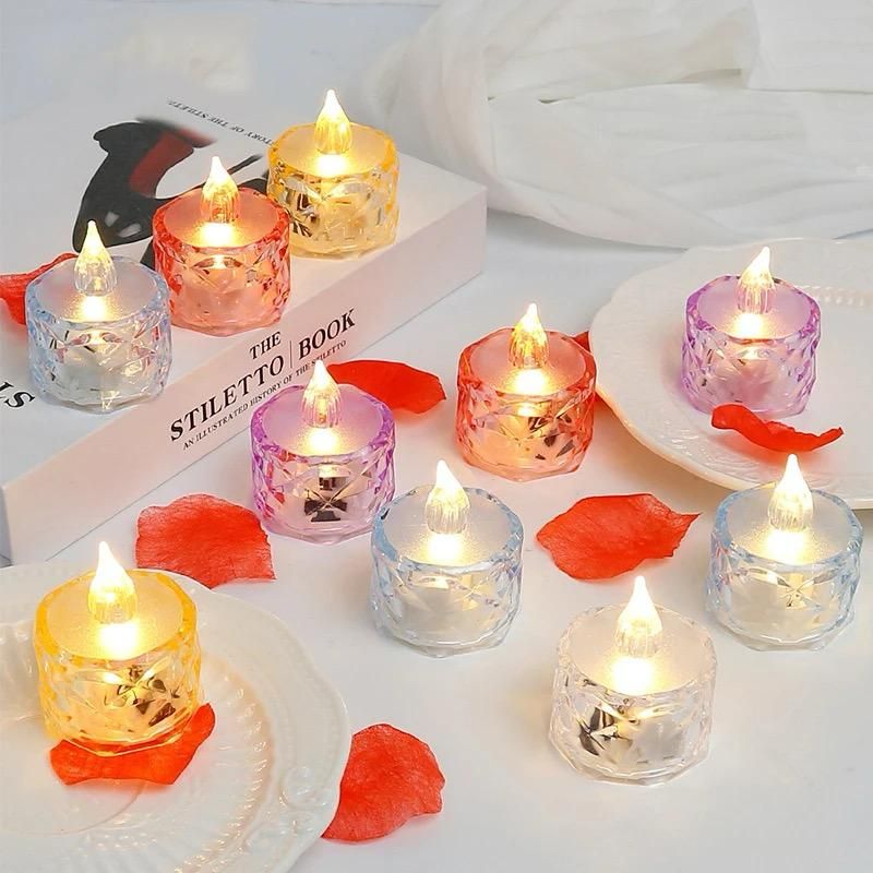 Pack of 12 Warm White Flameless Led Tealight Candle Decorative Battery Operated Tea Lights View Gallery - Pakistan