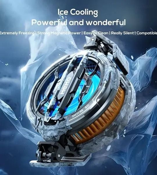 CX07 mobile phone radiator | Mobile Cooling Rediator Fan - 15W Semiconductor Radiator - Magnatic Cooling Fan Universal Phone Cooling Fan View Gallery - Pakistan