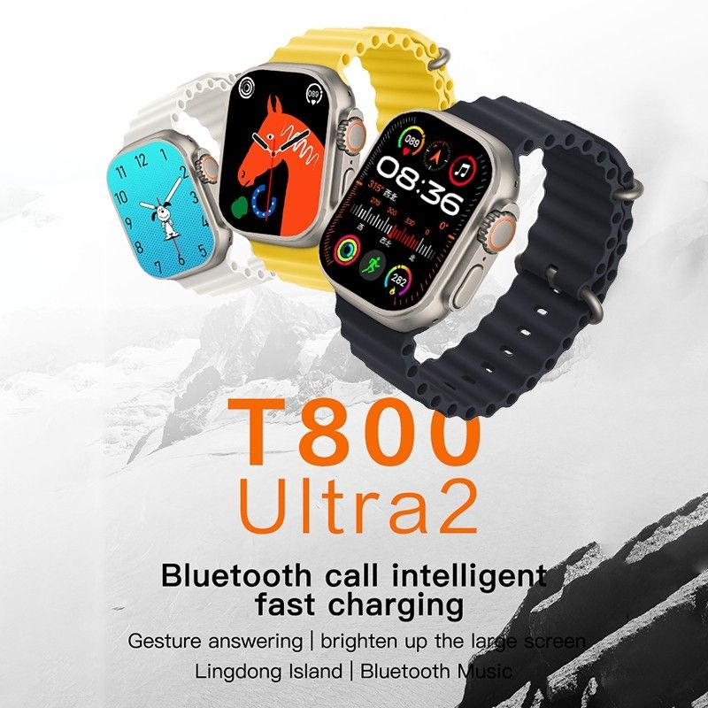 T800 Ultra 2 Bluetoth Smart Watch (Random Colour) View Gallery - Pakistan