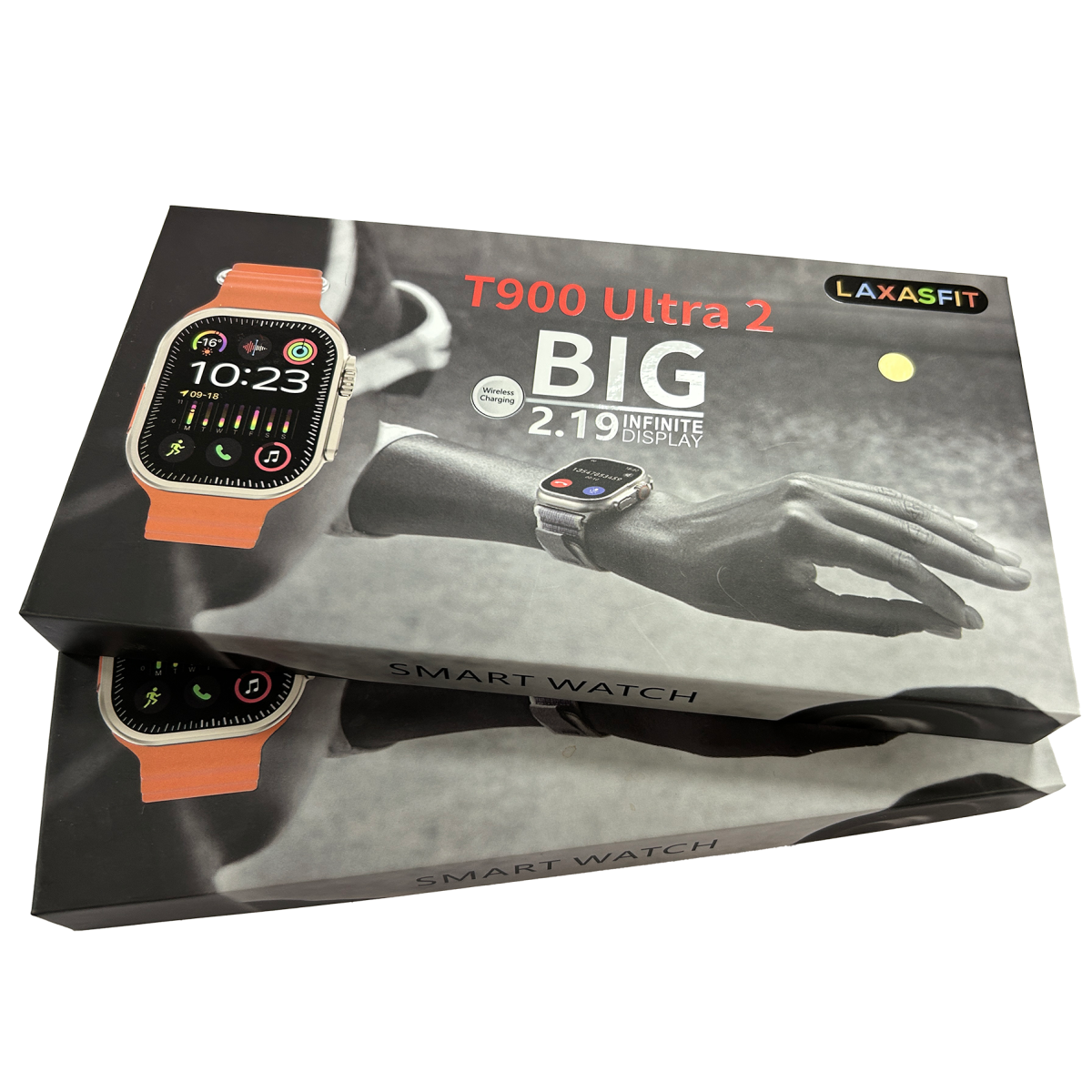T900 Ultra 2 Series 9 2.19 Inch Screen Laxasfit Smart Watch (Orange Color) View Gallery - Pakistan