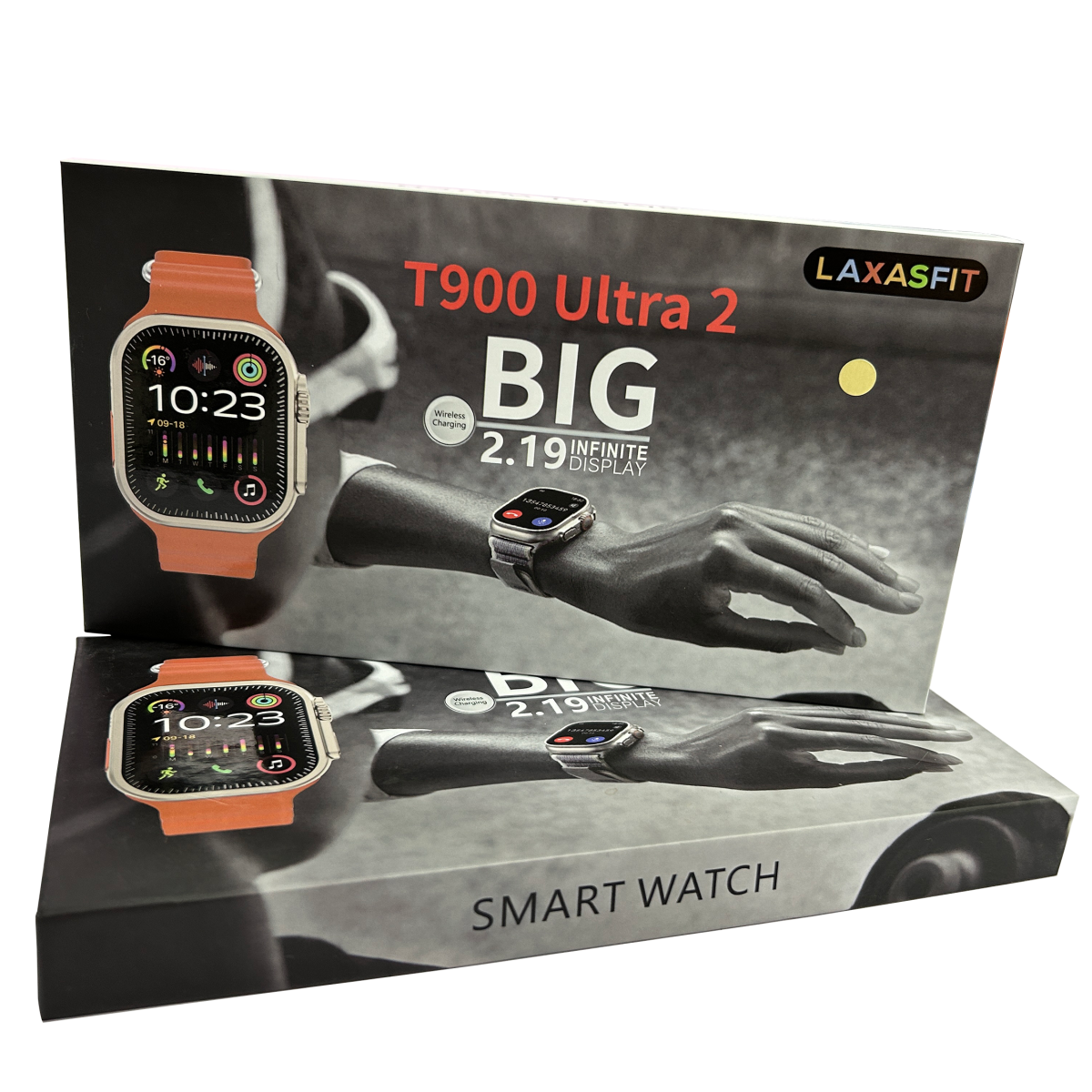 T900 Ultra 2 Series 9 2.19 Inch Screen Laxasfit Smart Watch (Orange Color) View Gallery - Pakistan