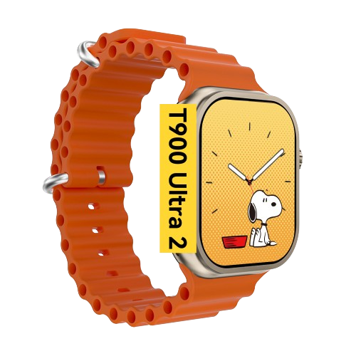 T900 Ultra 2 Series 9 2.19 Inch Screen Laxasfit Smart Watch (Orange Color) View Gallery - Pakistan