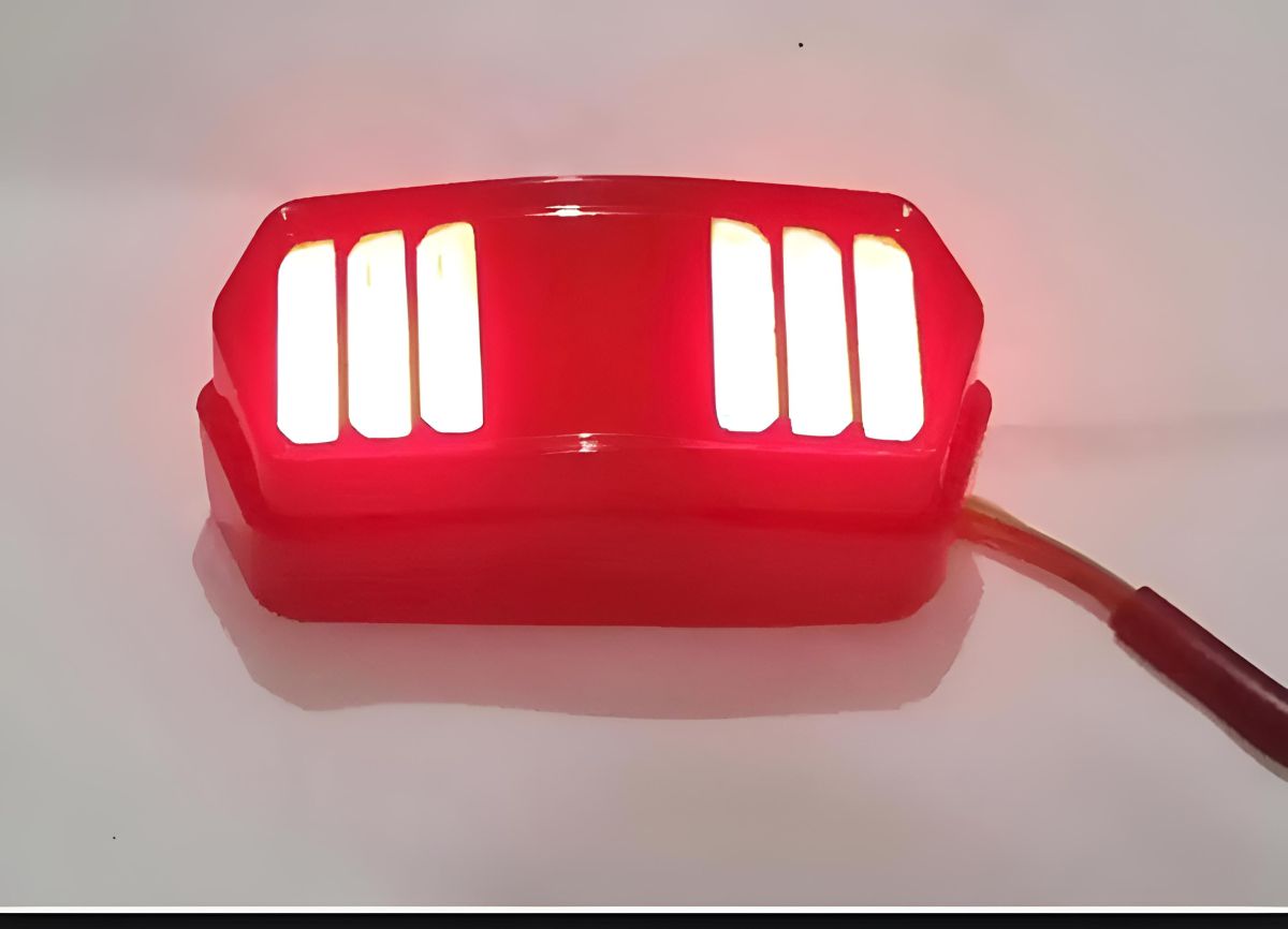 Universal Motorbike Back Light With Indicator DRL Audi Style View Gallery - Pakistan