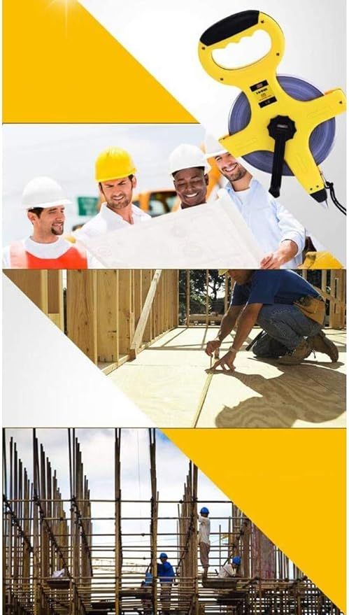 Fiber Measuring Tape 100 Meter, Heavy Duty for Professionals View Gallery - Pakistan