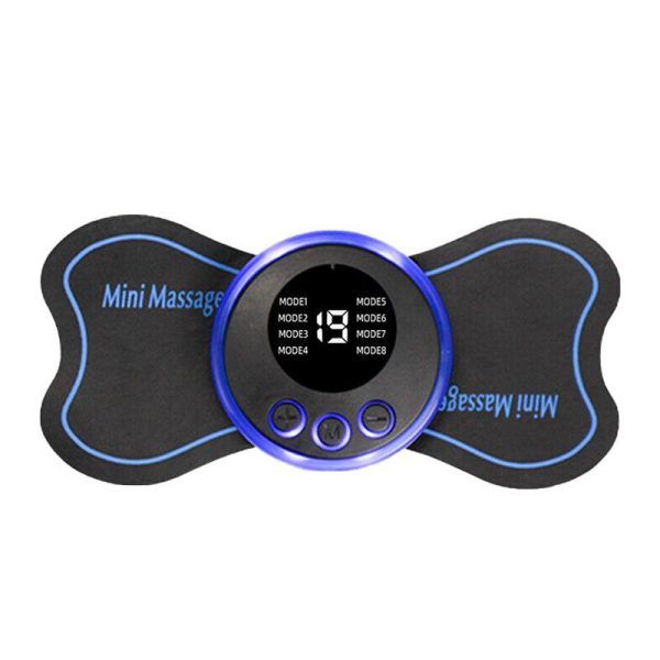 pack Of 2 Ems Butterfly Portable Neck Massager Rechargeable, And  Ms Foot Massager Pad Improve Blood Circulation View Gallery - Pakistan