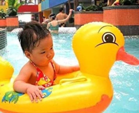 Duck Baby Floats Tube, Inflatable Duck Pool Float, Baby Floating Seat, Children Swim Ring, Kids Inflatable Floats, Yellow Duck Seat Boat for Toddler View Gallery - Pakistan