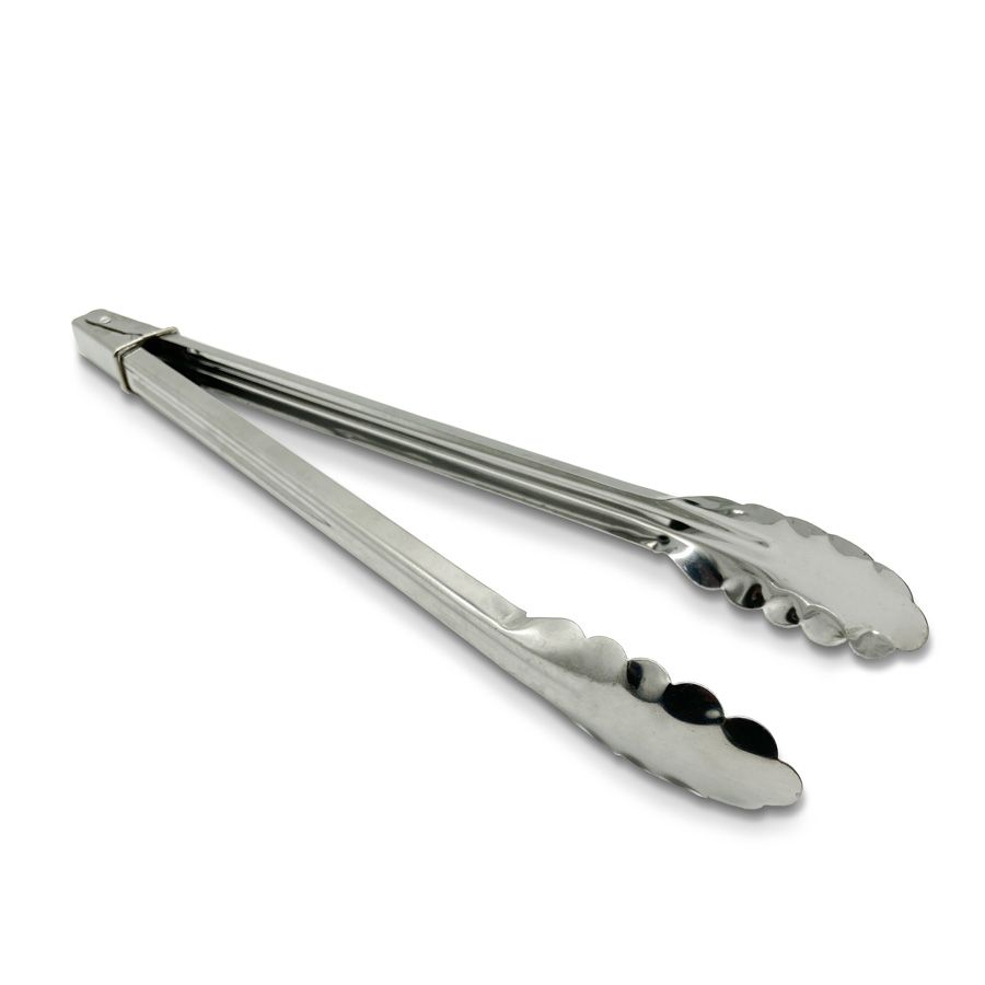 stainless steel BBQ tongs (chimta) | Kitchen Food Stainless Steel Tongs Tool Heat Bread Salad BBQ Baking Serving Utensil Bead Clip Clamp Meat BBQ Tools Buffet View Gallery - Pakistan