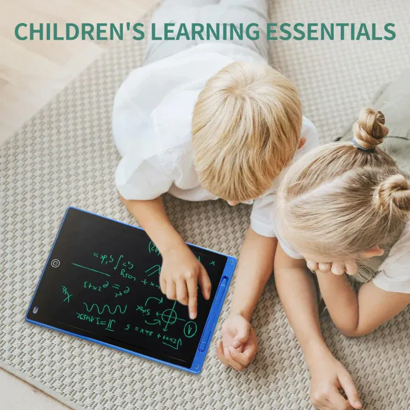 lcd writing table 8.5 Inches Single color LCD Writing Tablet For Kids Play, Education and Learning (random color ) View Gallery - Pakistan