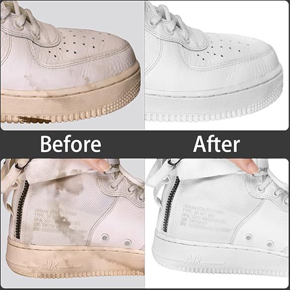 Shoe Whitener - Explution White Shoe Cleaner All White Shoe Polish White Sneaker Cleaner Works On Leather, Canvas, and More View Gallery - Pakistan