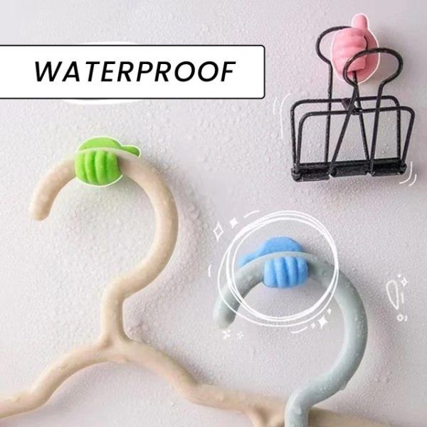 PACK OFF 10 Thumb Wall Hook Wall Decoration Hook Creative Silicone Thumb Key Hanger Hooks(random color) View Gallery - Pakistan