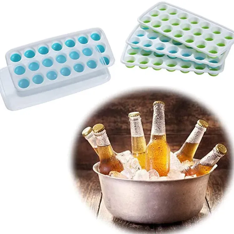 Popup ice cube tray Silicone Mould Jelly Shots/Chocolate (Random Color) View Gallery - Pakistan