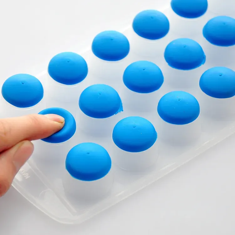 Popup ice cube tray Silicone Mould Jelly Shots/Chocolate (Random Color) View Gallery - Pakistan