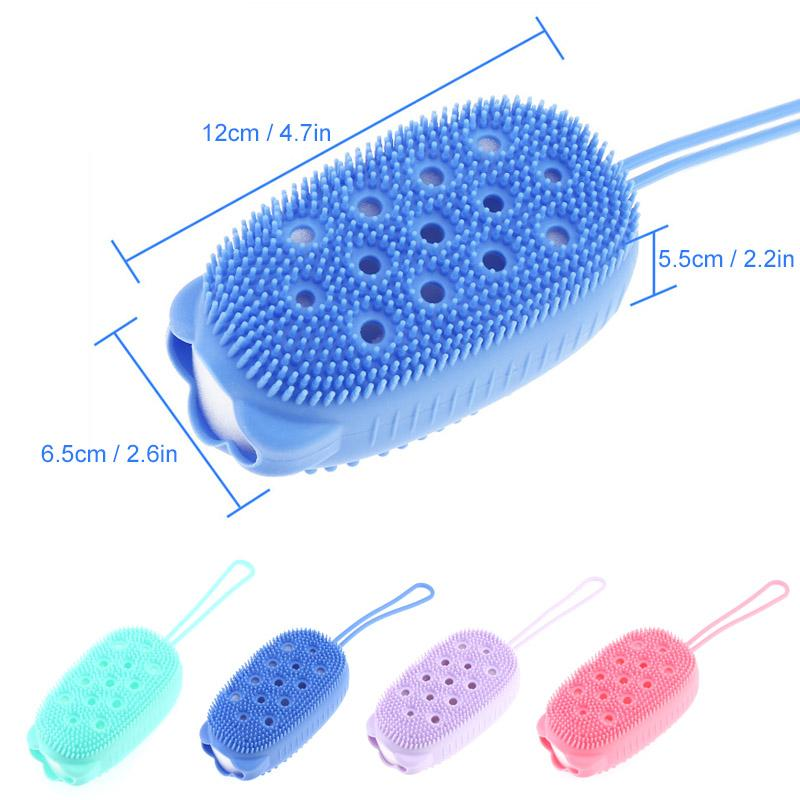 silicone soap bath massage / Bath Body Brush High Quality Silicon Bath Brush (random color) View Gallery - Pakistan