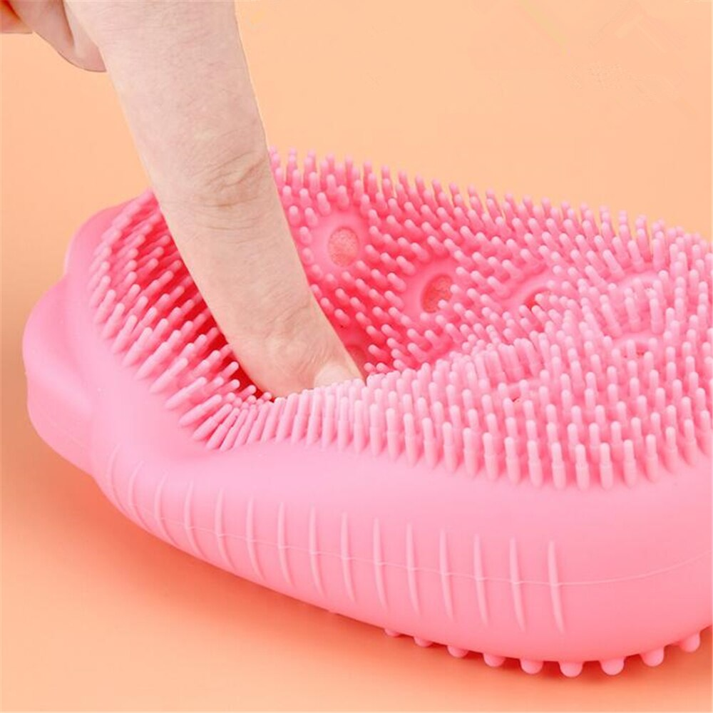 silicone soap bath massage / Bath Body Brush High Quality Silicon Bath Brush (random color) View Gallery - Pakistan