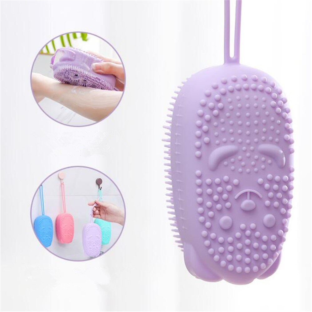 silicone soap bath massage / Bath Body Brush High Quality Silicon Bath Brush (random color) View Gallery - Pakistan