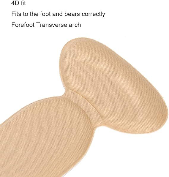 T shape high heel grip for foot support | Heel Cushion Pads T Shape Heel Sticker Tape Arch Support Insoles High Heeled Shoes Patches Foot Care Protector View Gallery - Pakistan