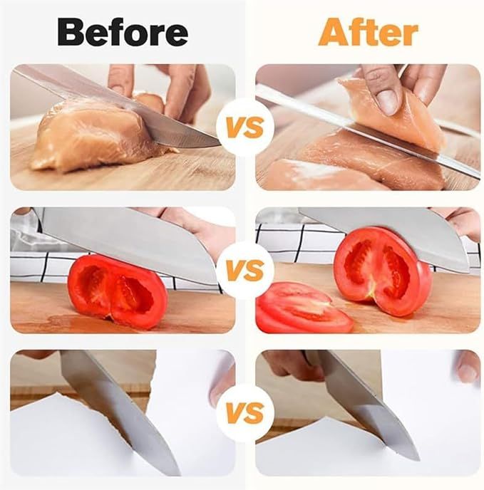 Knife Sharpener Electric | USB Electric Knife Scissor Sharpening Tool For Kitchen | Multifunctional Electric Rechargable Knife Sharpener Professional View Gallery - Pakistan